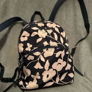 kate spade | Bags | Kate Spade Black And Cream Backpack With  display picture 1